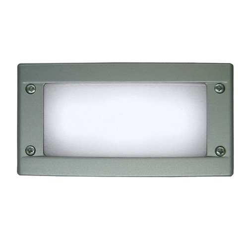 Recessed Brick Light 10V Silver 3500K Neutral White