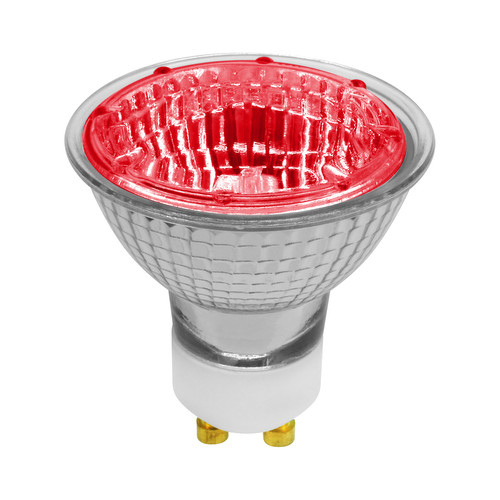 Halogen GU10 50mm (Colour) 50W Red