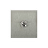 Horizon Square Dolly Switch 1 gang 20 amp 2 way Satin Stainless Steel