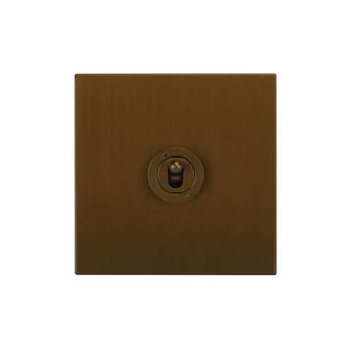 Horizon Square Dolly Switch 1 gang 20 amp 2 way Antique Bronze