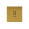 Horizon Square Rocker Switch 1 gang 20 amp intermediate Satin Brass