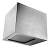 Cube Wall Frosted Glass 240V 25W Nickel