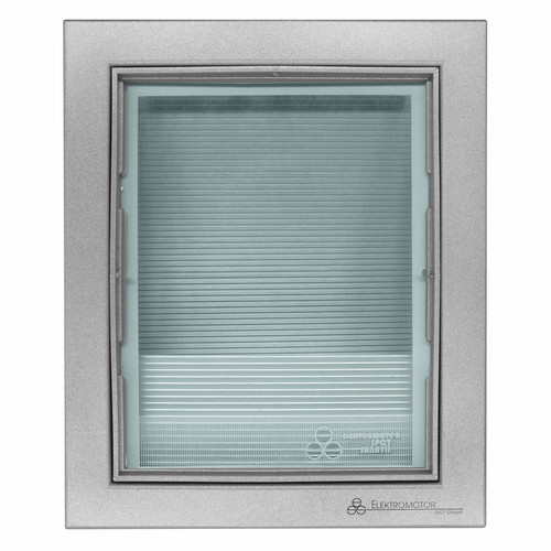 Glass Fronted Recessed TC-D 240V Silver 10W