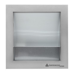 Square Recessed TC-D Low Level 240V Silver 10W