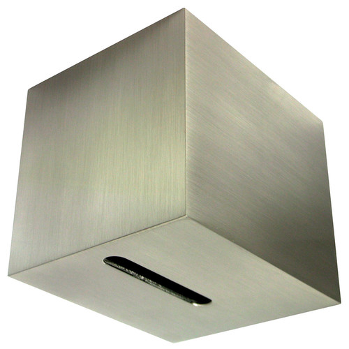 Cube Wall Single 240V 25W Nickel