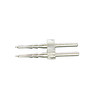 LED Neon Flex Connecting Pins 240V/24V White