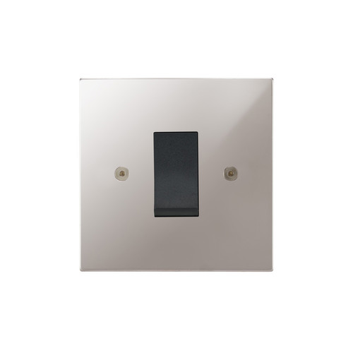 Horizon Square Cooker Switch 1 gang 45 amp Polished Stainless Steel