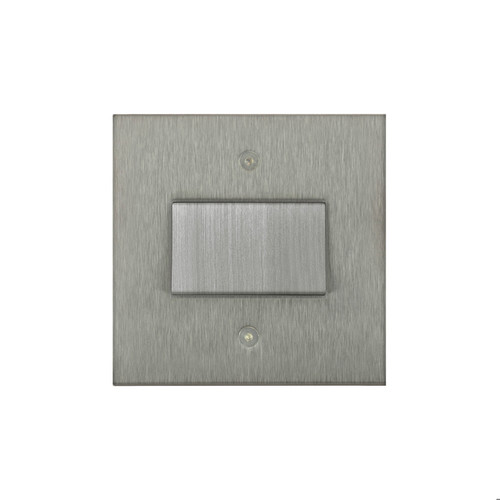 Horizon Square Fan Isolator Switch 1 gang satin stainless switch Satin Stainless Steel