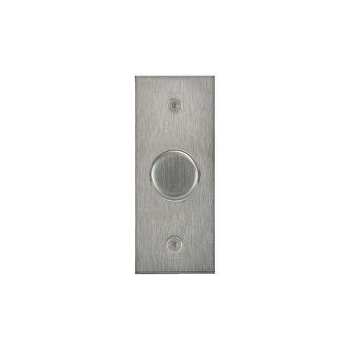 Horizon Square Architrave Dimmer Switch V-PRO Trailing Edge 1 gang 10-200W dimmer Satin Stainless Steel