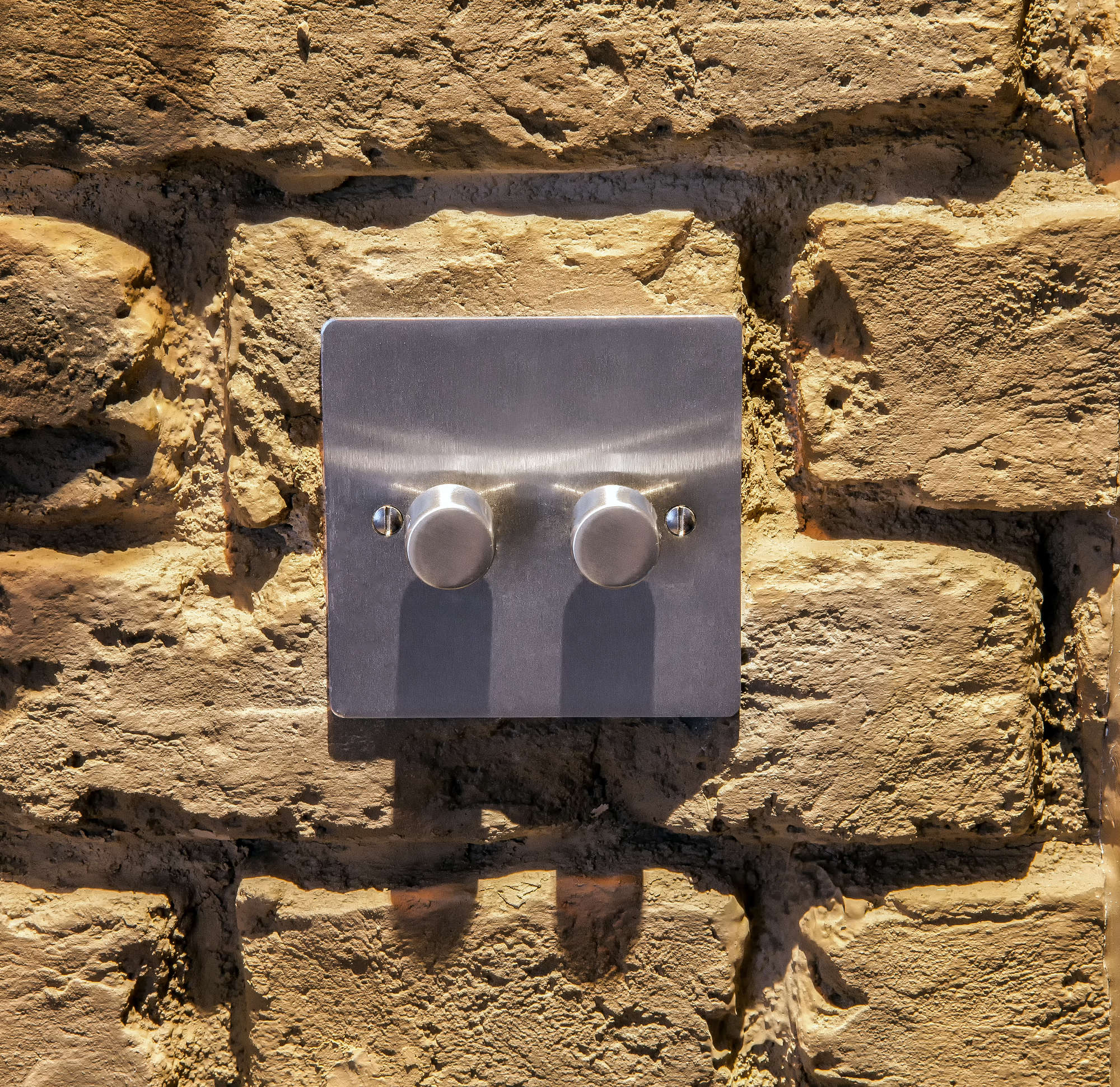 Horizon Square Architrave Dimmer Switch VPRO Trailing Edge 1 gang 200W