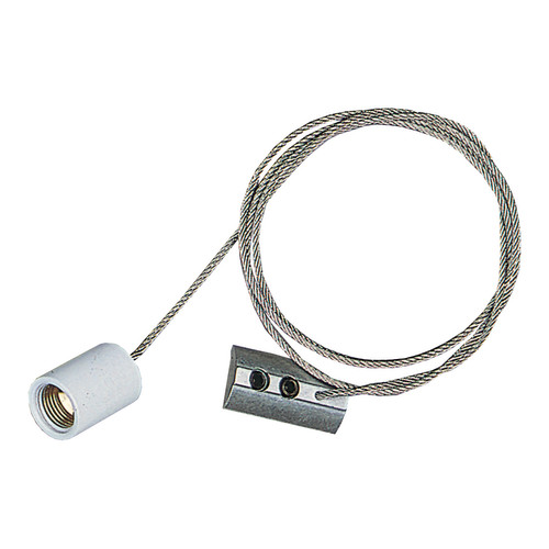 Wire Suspensions Metal Single White