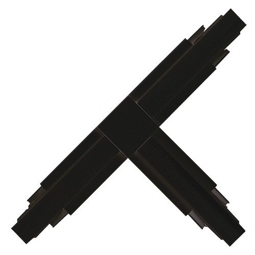 Single Circuit Track Pre-Wired 'T' Coupler Black