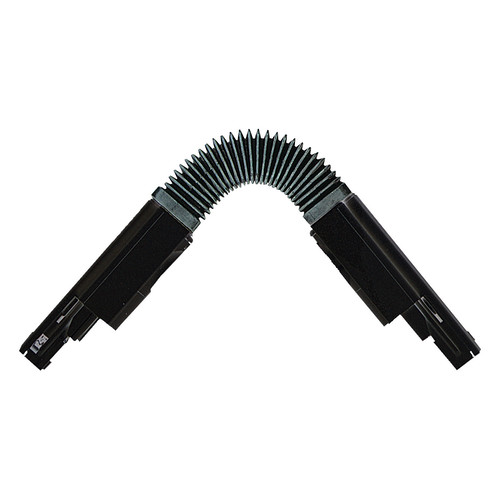 Single Circuit Track Flexible Coupler Dark Grey / Black