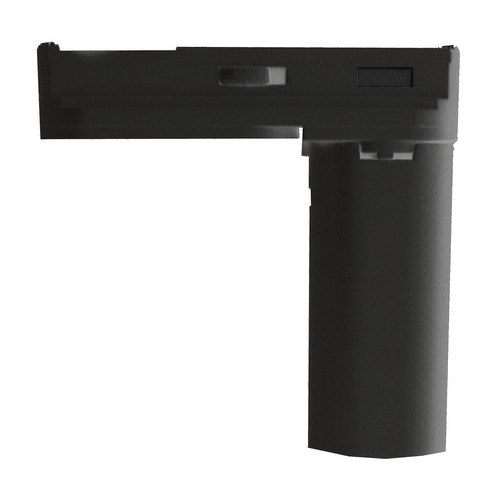 Single Circuit Track Single Circuit Pendant Adaptor Black