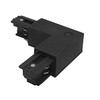 Three Circuit Surface Track Pre-Wired 'L' Coupler Black Inside L