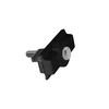 Three Circuit Surface Track Mechanical Adaptor Black