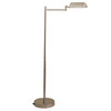 Baldwin Hood Adjustable Arm Floor Standing Lamp Nickel