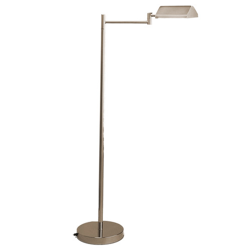 Baldwin Hood Adjustable Arm Floor Standing Lamp Nickel