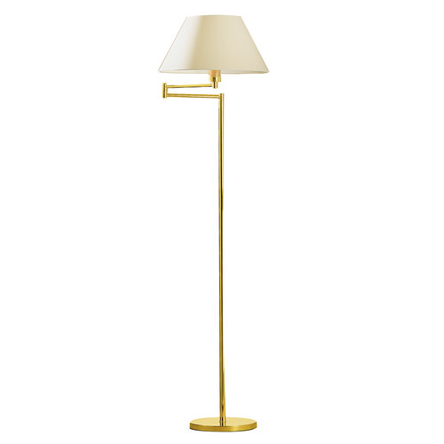 Baldwin Floor Double Arm Brass