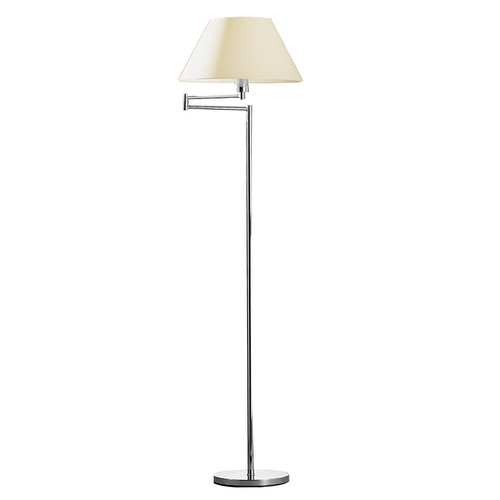 Baldwin Floor Double Arm Chrome