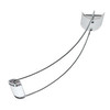 Power Pendant Light 240V 300W Chrome
