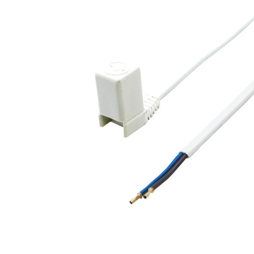 DecoLite Power Lead 240V White 30mm connector with 1800mm lead (no plug)