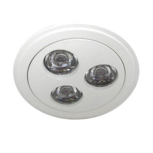 Nebula Triple 350mA 3 x 1W Downlight White Yellow