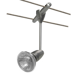 Wire Spot Rod 75mm 12V Chrome 35W