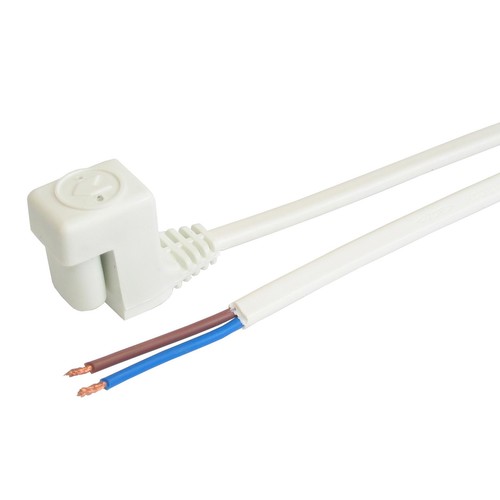 DecoLite/SlimLite Power Lead White 35mm connector with 1800mm lead (no plug)