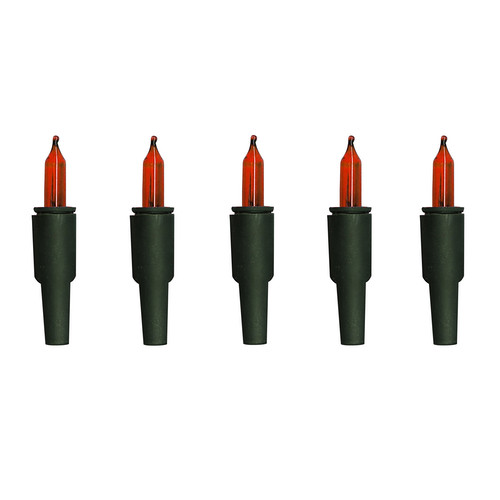 2.4V Replacement Lamps (Pack of 5) Red 2.4V