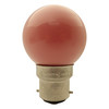 Colour BC Golf Ball Light Bulb Red