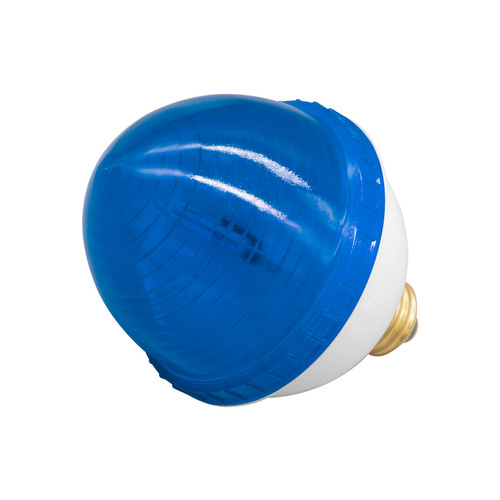 Strobe Ball Flashing Light (ES/E27 Edison Cap) Blue