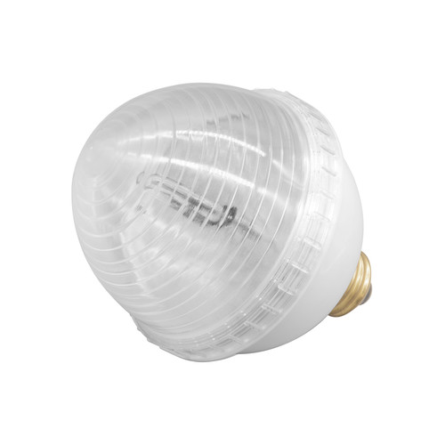 Strobe Ball Flashing Light (ES/E27 Edison Cap) Clear