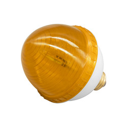 Strobe Ball Flashing Light (ES/E27 Edison Cap) Yellow
