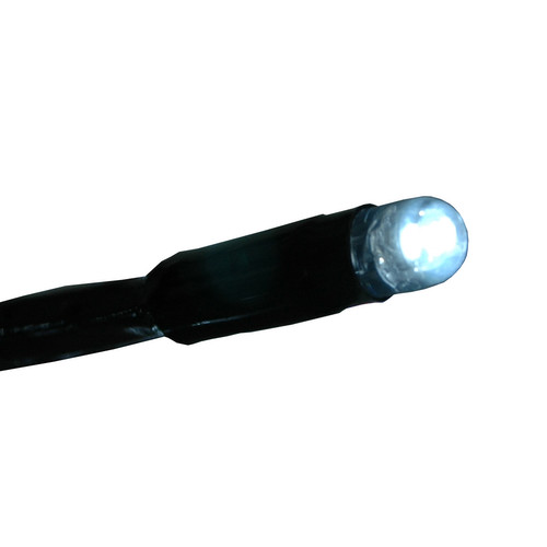 LED Twinkle Lights 9.5m, 80 9mm Lights, Outdoor/Indoor, 240V 4000K Cool White Black Cable