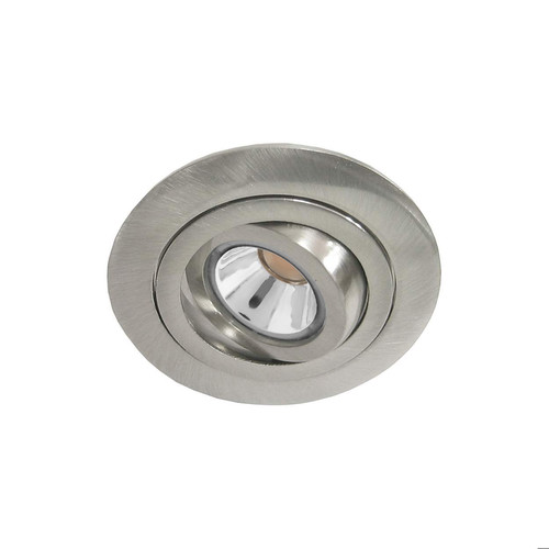 Compasso Downlight Single LED Nickel 3000K Warm White