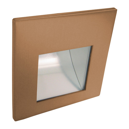 LED Aqua Internal Low Level Wall Light 12V Bronze Clear