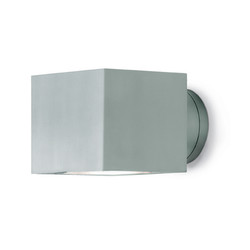 Dual Wall Light Wide/Narrow Beam Up & Down Outdoor Garden Wall Light IP65 240V 60W Aluminium Grey