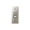 Horizon Square Architrave Switch 1 gang architrave Polished Nickel