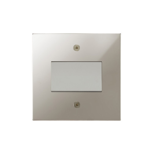 Horizon Square Fan Isolator Switch 1 gang fan isolator switch Polished Nickel