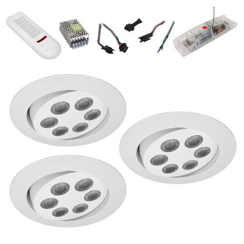 Spectrum Tilt Warm/Cool Master 3 White 18W