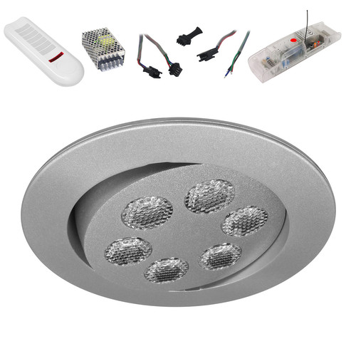 Spectrum Tilt RGB Master 1 Silver 6W