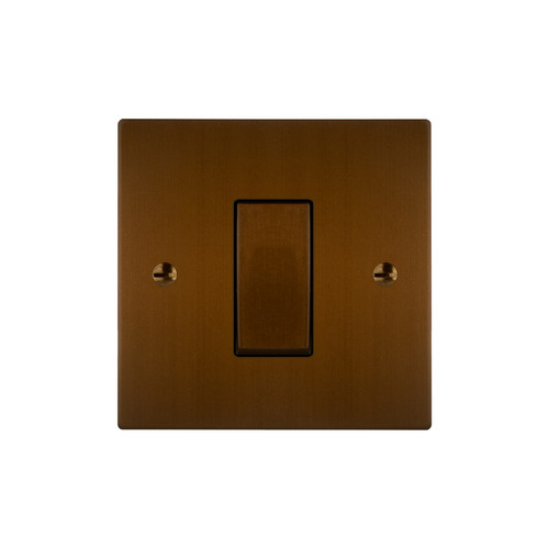 Horizon Square Cooker Switch 1 gang 45 amp Antique Bronze