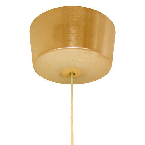 Aluminium Pull Switch 1 gang 2 Way Satin Brass