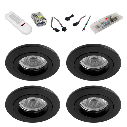 Contract Fixed RGB Master 4 Black 16W