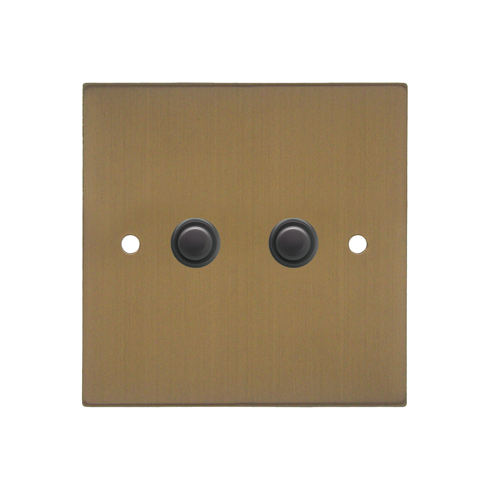 Wise FL17 Wireless Switch Bronze 2 Gang