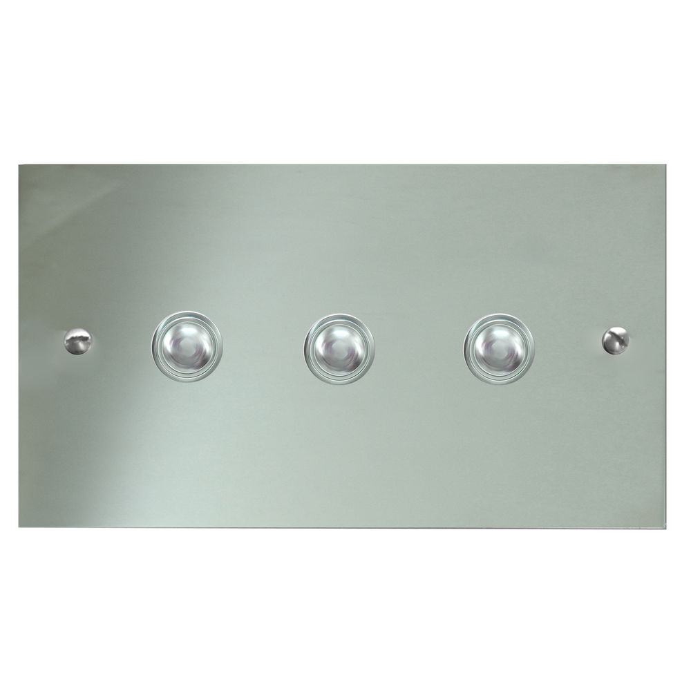 Wise FL17 Wireless Switch Chrome 3 Gang