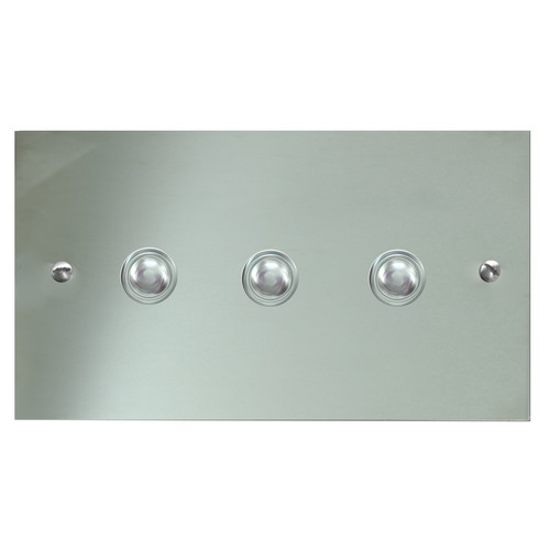 Wise FL17 Wireless Switch Chrome 3 Gang