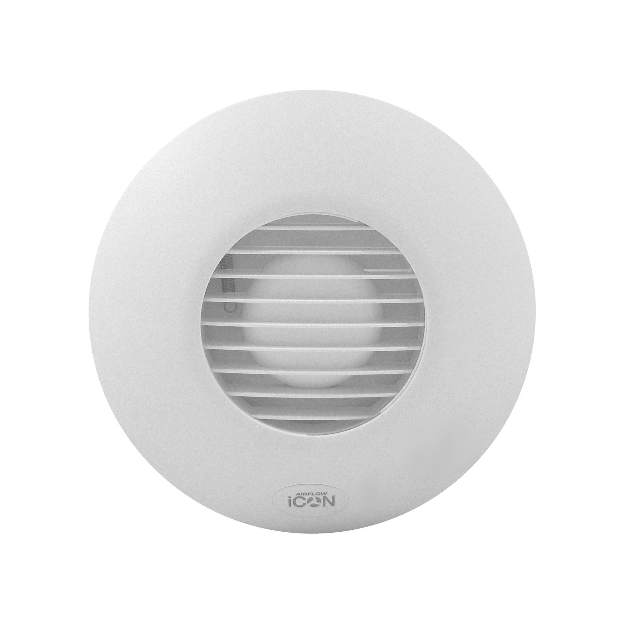 Icon Isolator Fan 197mm 240V White 9.4W Mr Resistor Lighting