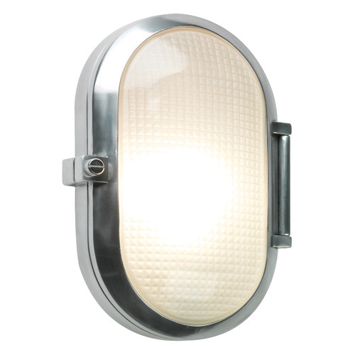 Toronto Oval 240V (0326) Polished Aluminium 60W